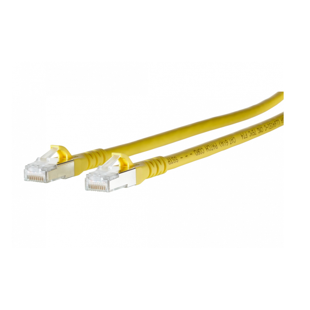 Patchcord C6A AWG 26 2 x RJ45 30.0 GE - Patchkabel geel, 30m 130845c077-e_1.jpg
