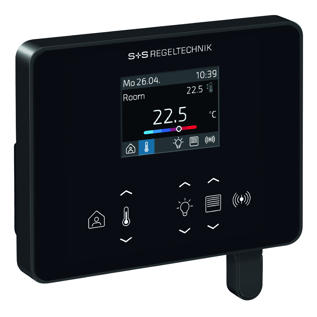 Rymaskon 1302-RH-Modbus-AP-BL (1 zonwering, 1 licht) Display, Ruimtebediening (interface), zwart 44023600_1.jpg