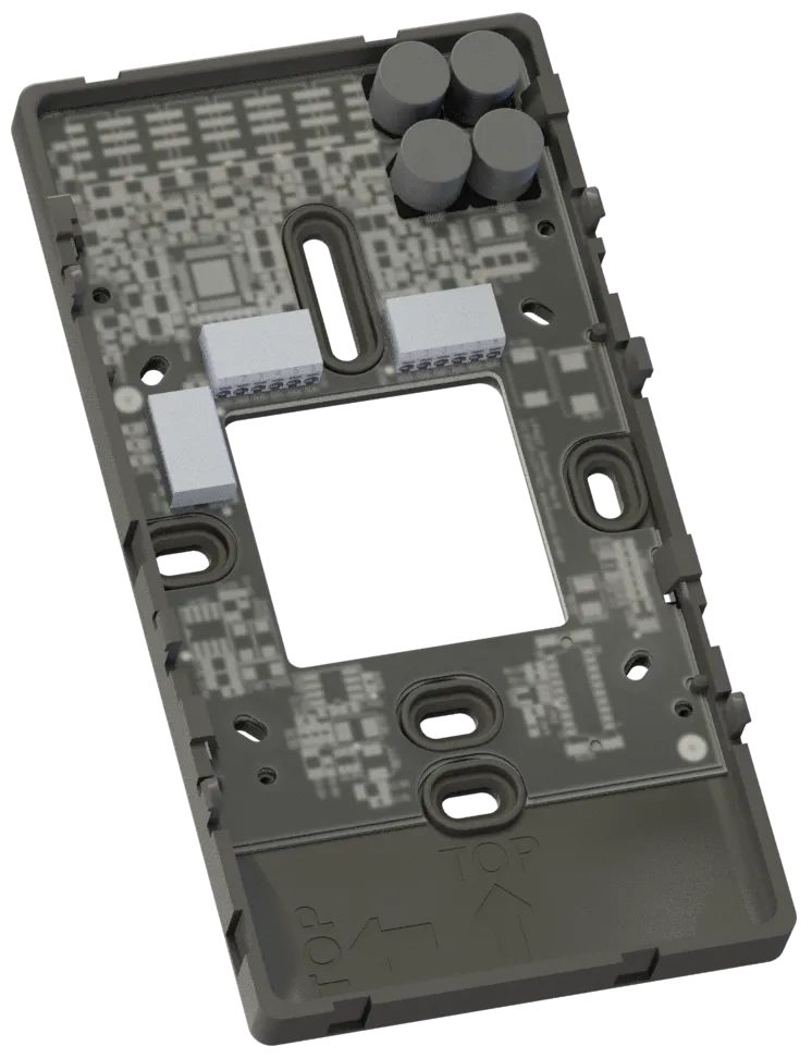 [70021125] LPAD7-SOCKET1-B (Zwart, 24V AC/DC, Relais + I/O + RS-485)