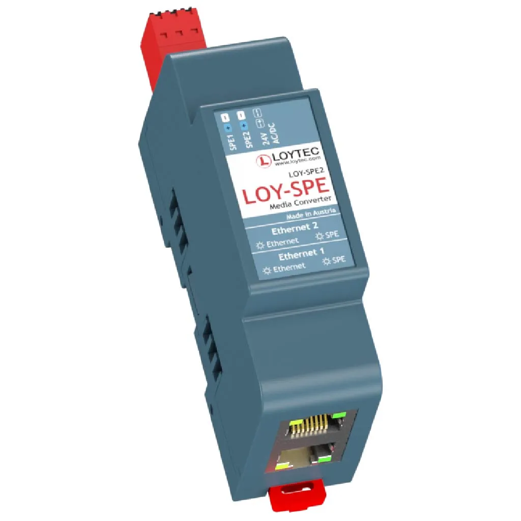 LOY-SPE2  Dual Single-Pair-Ethernet Converter