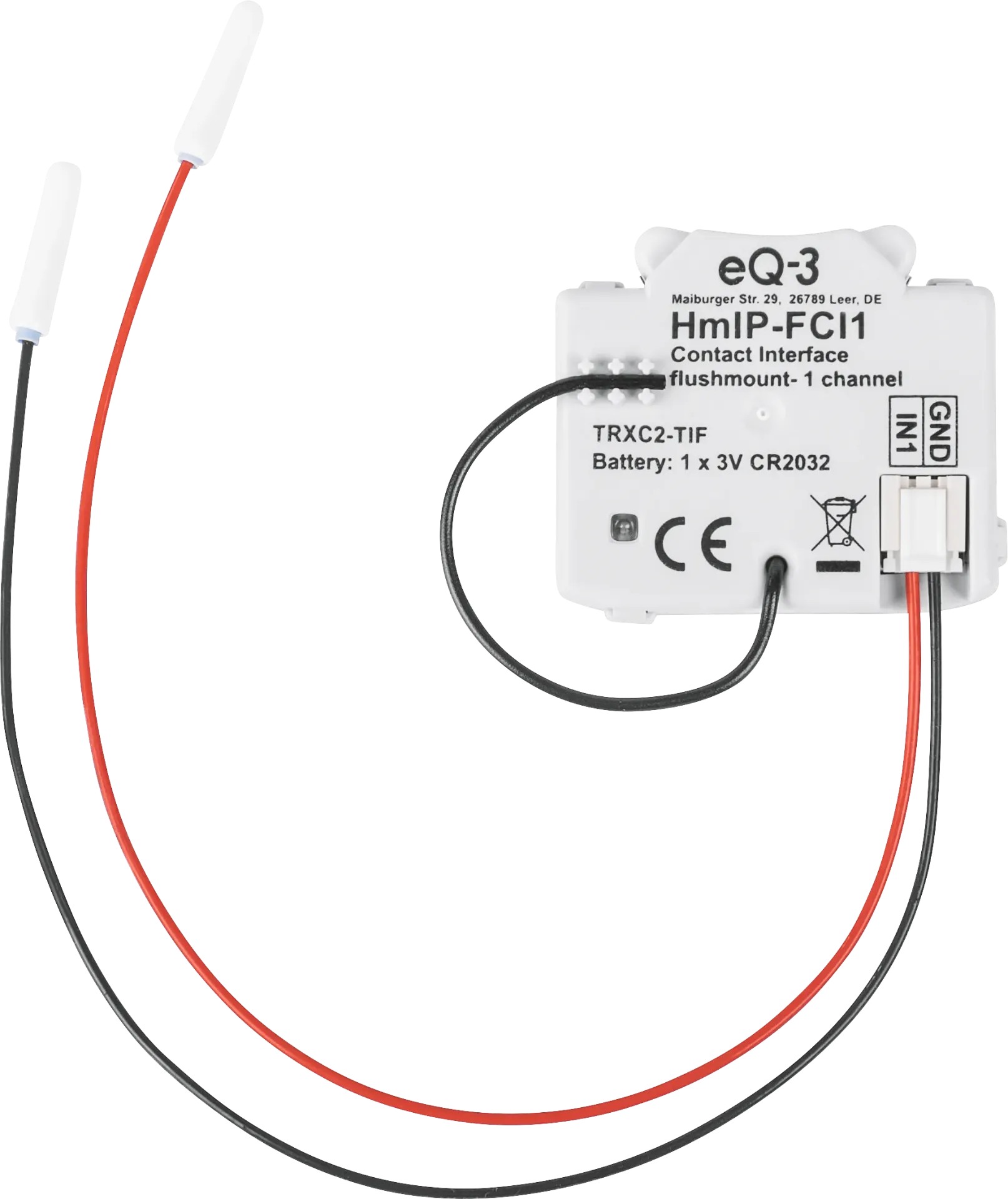 [63008120] Homematic IP Contact-interface inbouw (1-voudig)