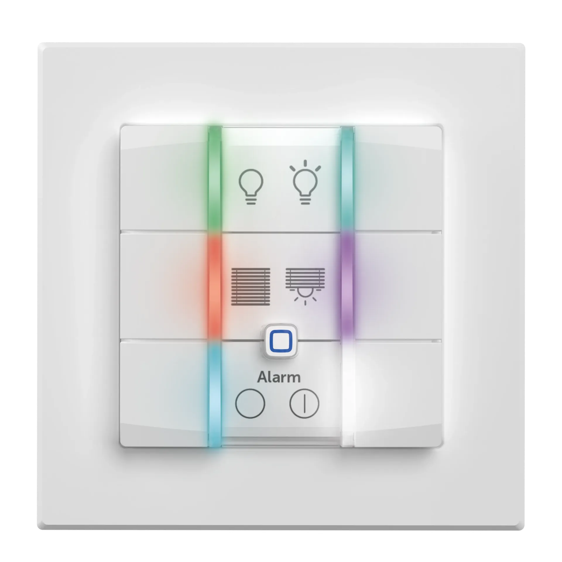 Homematic IP Wandknop – 6-voudig