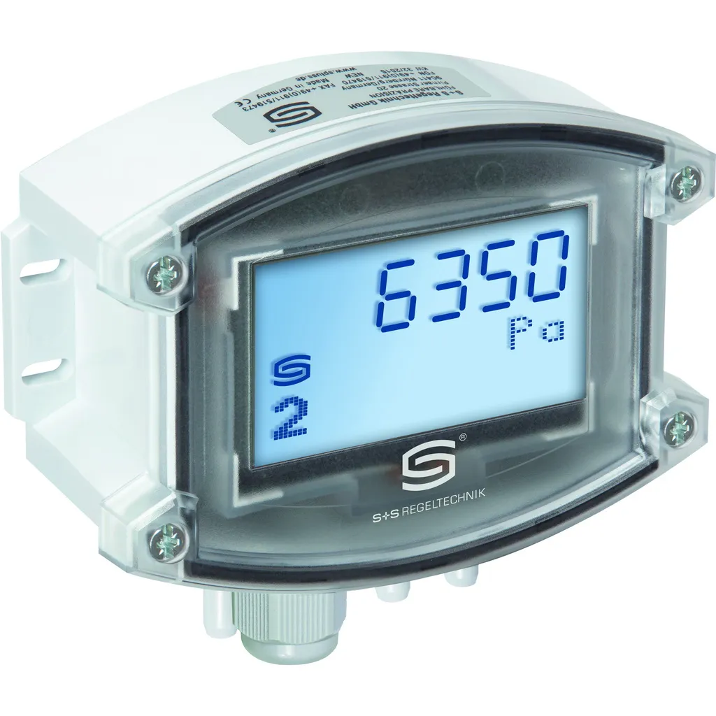 [44055320] Premasgard 722 (Kabelwartel, 2x -500…+500 Pa, Met display)